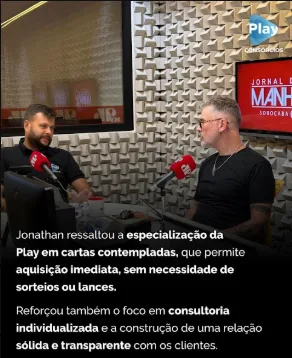 CEO comentando a especialização da Play
