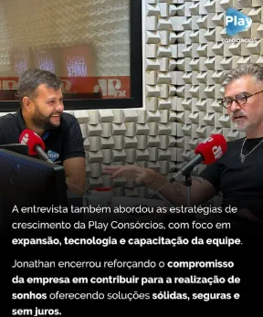 CEO sobre estratégias de crescimento da Play